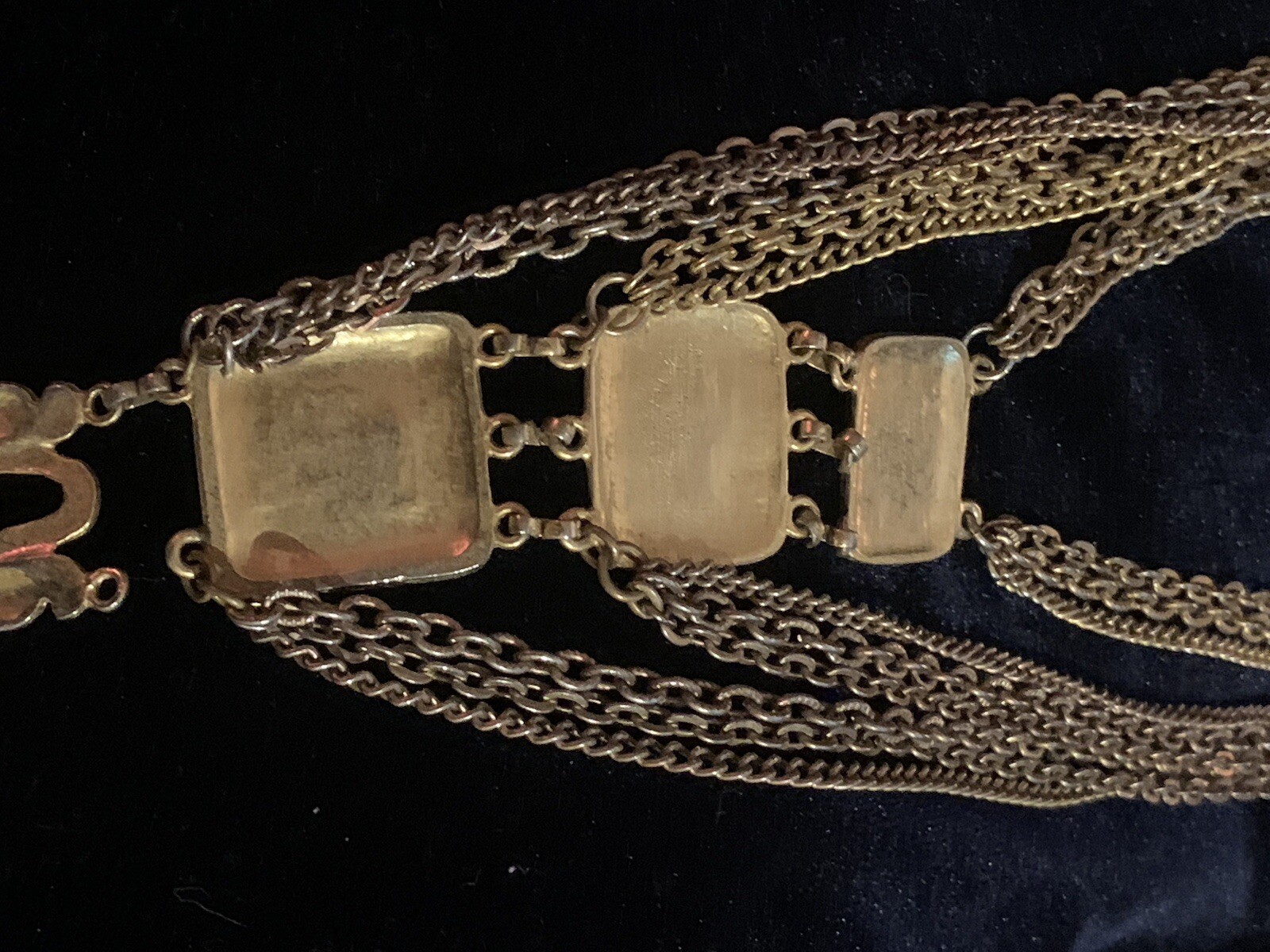 Vtg Kenneth Jay Lane Egyptian Revival Storyteller… - image 2