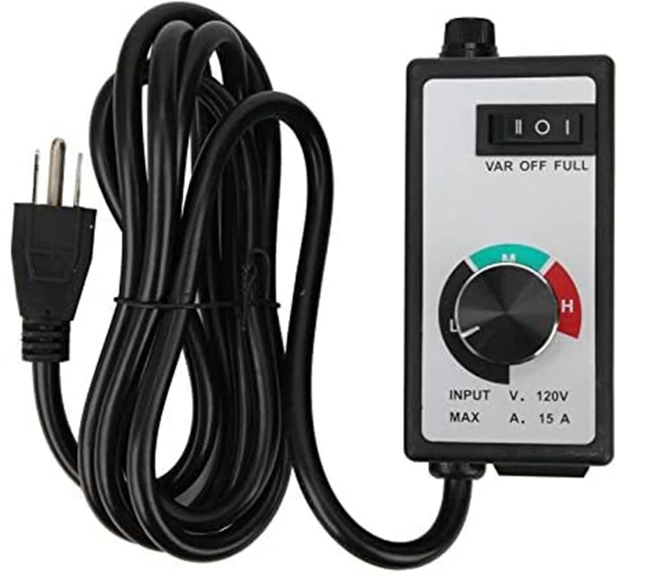 Speed Variable Controller Adjuster 120V 15A US Plug for Vent Blower inline Fan - Image 2 of 4