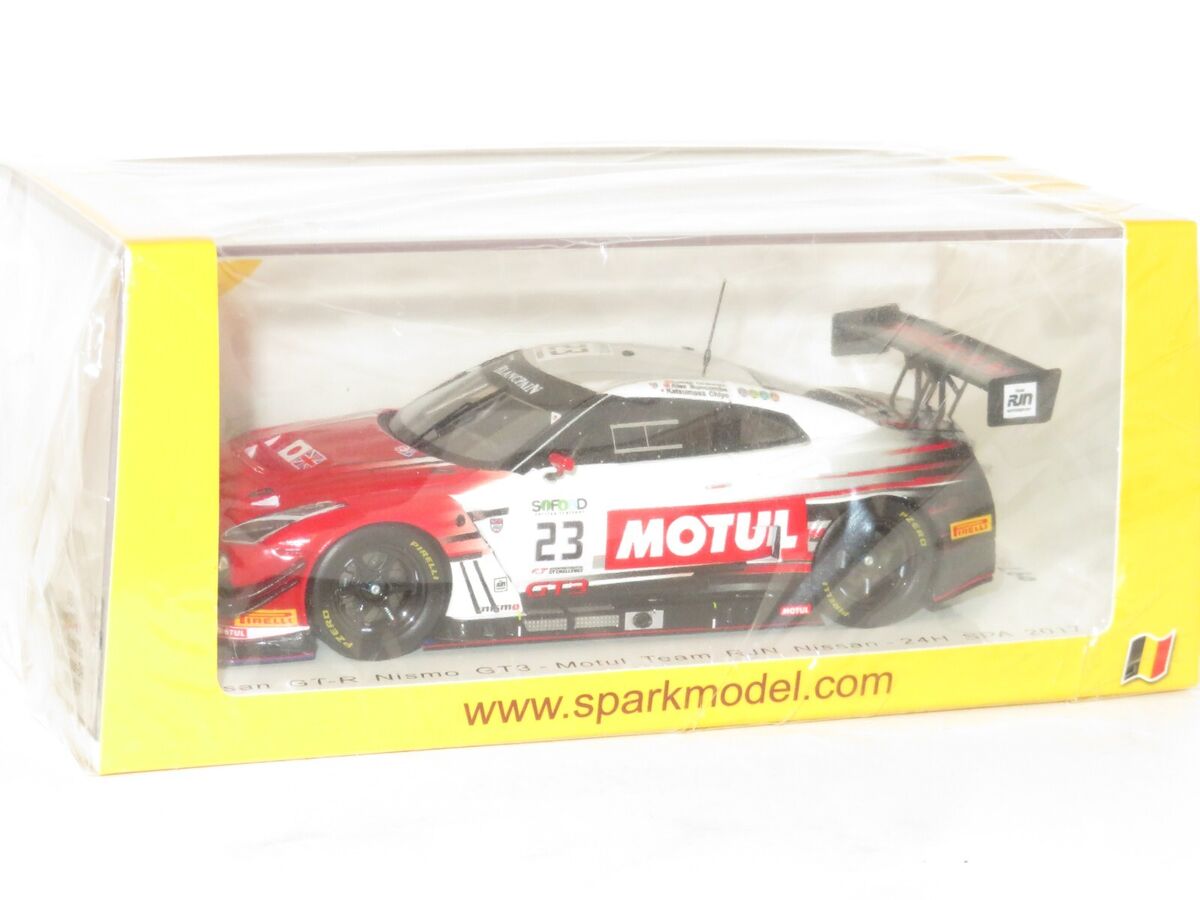 1/43 Nissan GT-R Nismo GT3 GT SPORT MOTUL Team RJN Spa 24 1/43 Nissan GT-R Nismo GT3 GT SPORT MOTUL Team RJN Spa 24