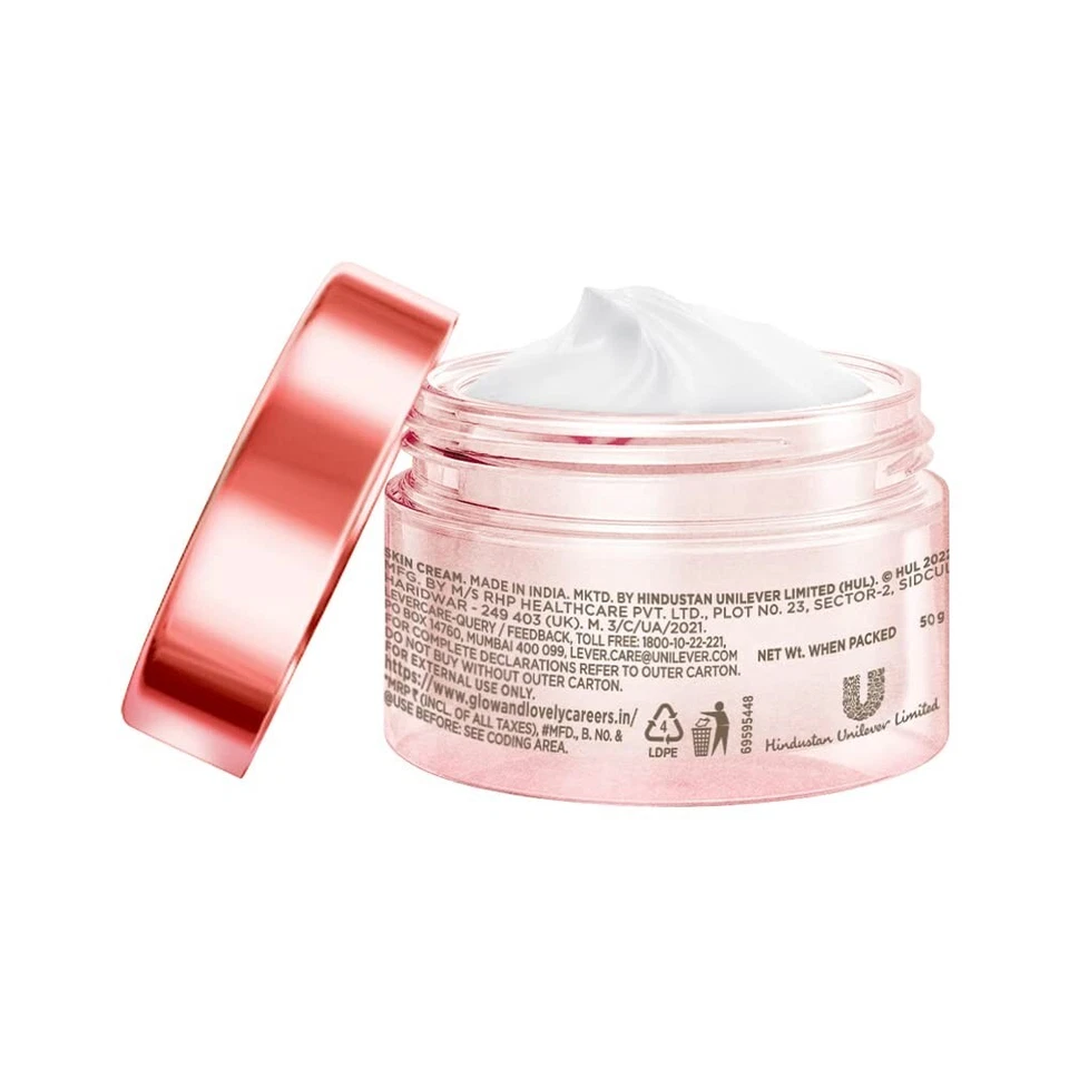 Glow & Lovely HydraGlow Rose Enrich Serum Cream 50g Buy 2 Get 1 Free - Image 3 of 4