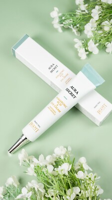 [Jigott] Aura Secret Hyaluronic Acid Eye Cream (50ml) - Official K-Beauty