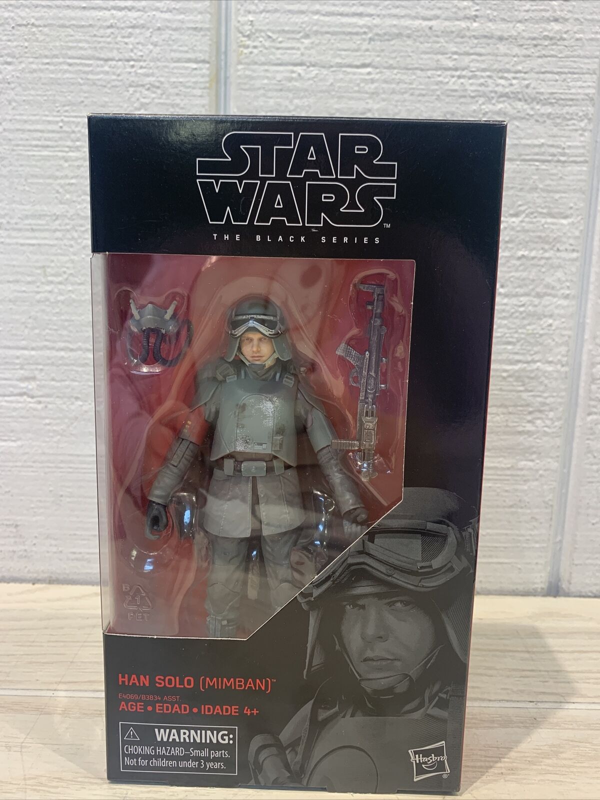 Hasbro Star Wars Black Series Han Solo Mimban 6” Action Figure #78