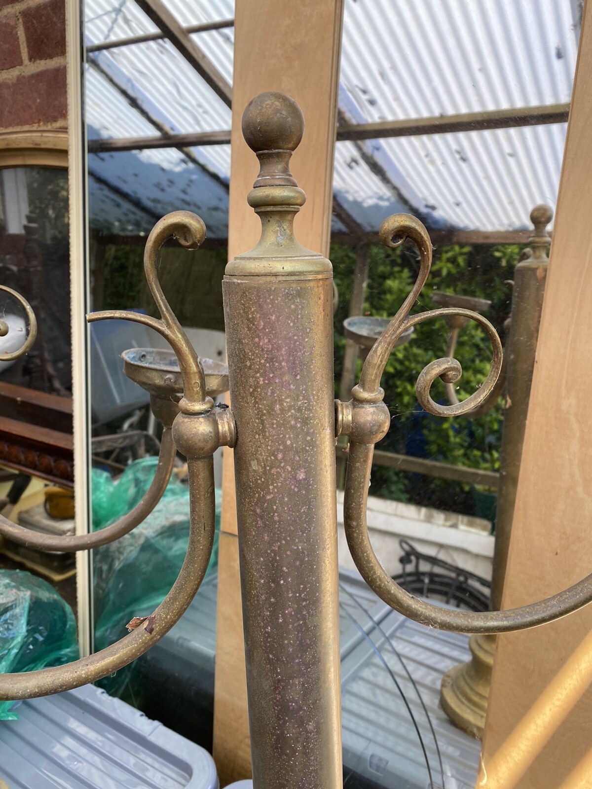 Pair of gothic church brass lights eBay