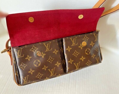 Authentic Louis Vuitton Viva Cite MM Monogram M51164 Handbag