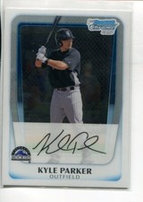 2011 Bowman Chrome Prospect Kyle Parker BCP197 Colorado Rockies