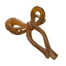 Head Shark Clip Creative Dressing Up Solid Color Hair Clip Brown