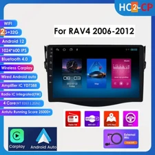 Fit TOYOTA RAV4 2006-2012 Car Player GPS Navi Stereo Radio SWC CarPlay 2+32G BT