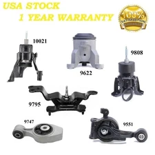 6PCS FRONT MOTOR & TRANS MOUNT FIT NISSAN MURANO 2015-2023,PATHFINDER 2013-2021