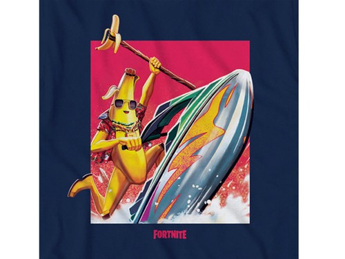 Fortnite Banana, Banana! on Jet Ski Big Boy's T-Shirt NWT - 第 2/2 張圖片