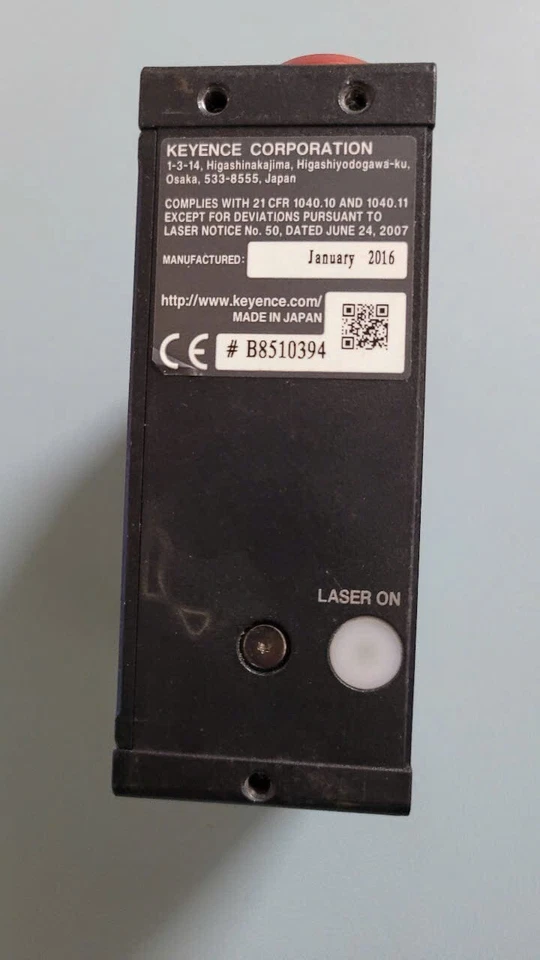 Sensor de cabezal láser Keyence LJ-V7020, usado, buen estado Foto 3 de 4