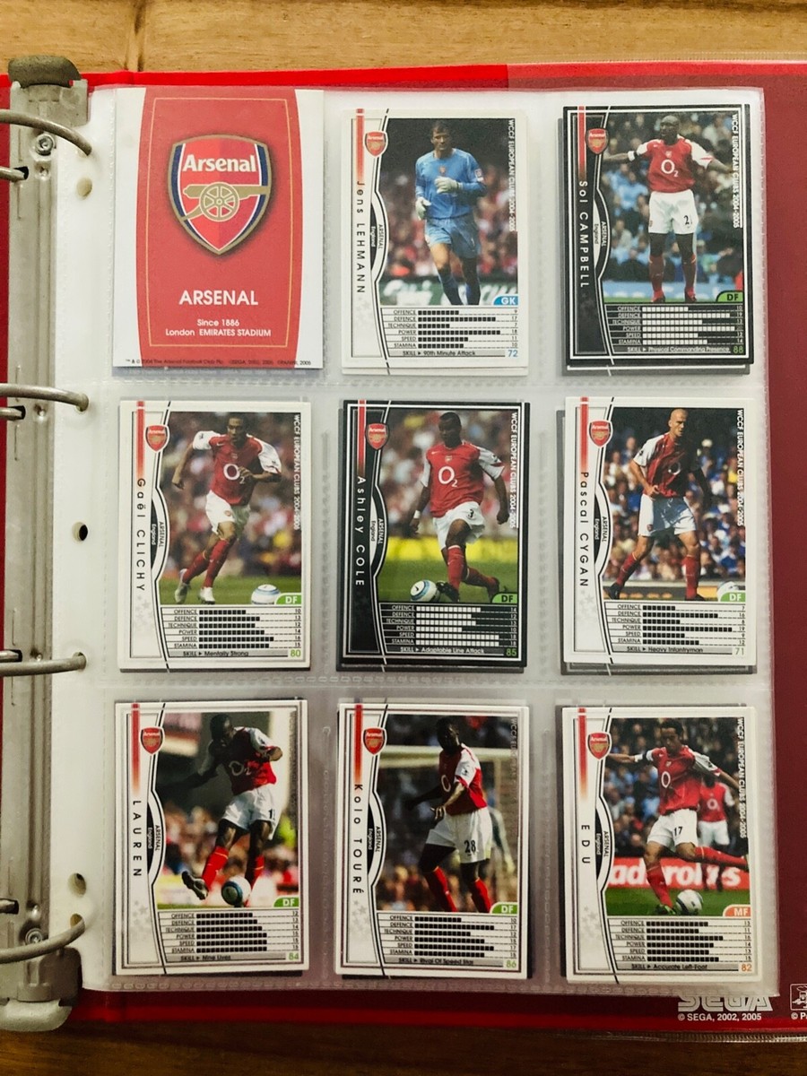 WCCF  2004～2005 2004-05 Panini SEGA WCCF European Clubs Complete Black&White