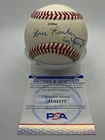 Jim Lonborg CY Young '67 Signed Autograph Official Baseball PSA DNA