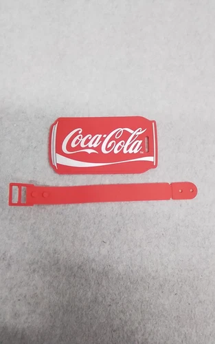 Vintage The Cocoa Cola Company Lugagge Tag Shape Of A Cocoa Cola Can