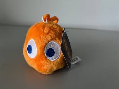 Pac Man Clyde Orange Ghost Plüsch Tasche Clip
