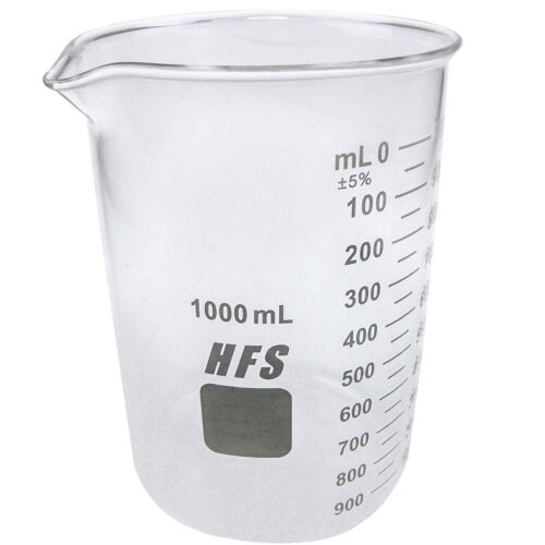 Griffin Beakers Low Form, 400mL, 600mL, 800mL, Tall Form, 1L, 2L - Picture 10 of 13