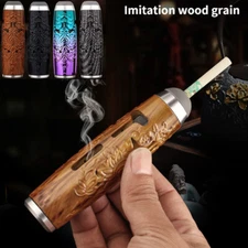 Car Portable Handheld Cigarette Ashtray Smokeless Ash Cigarette Cylinder