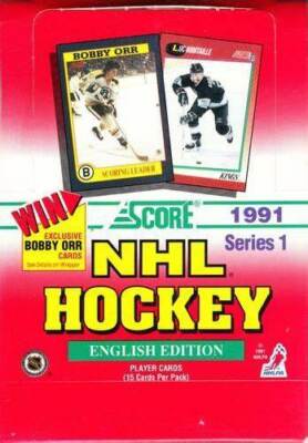 1991-92 Score Canadian ENG #1-300. Choose your card(s). See other ad for 301-660