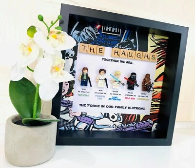 MARVEL-OUS CREATIONS BY NICKY Family Christmas Gifts, Personalised Star Wars Frames, Star Wars Family Tree