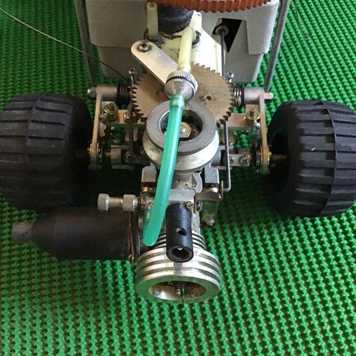 Vintage Hirobo Nine Beat Rc Buggy Car First Gen Engine Powered Servos/Parts F/S - Picture 6 of 24