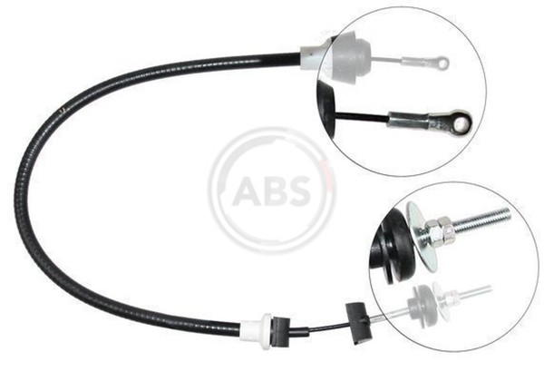 Kupplungsseil Kupplungszug A.B.S. K24080 FüR 781 9U7 Skoda Caddy Favorit Felicia-image