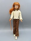 Vintage 1970s Barbie Skipper Brown Bell Bottom Pants Shirt shoes golf NO DOLL