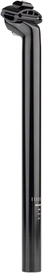 MSW Standard 1-Bolt Seatpost 272mm 350mm 23mm Offset Black 6790₽