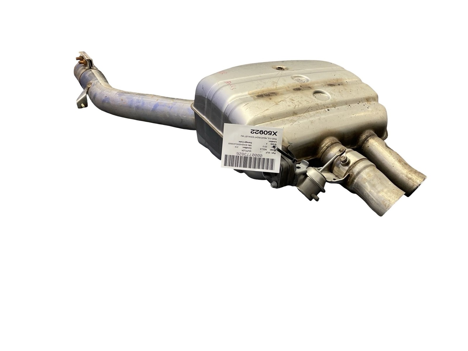 Rolls-Royce Ghost 2009-2014 Rear Right Exhaust extension