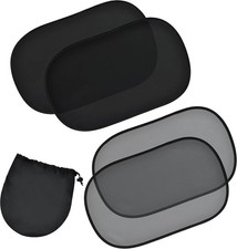 Car Window Shades for Baby 4 Pack Protects Baby from Window Sun Heat Sun