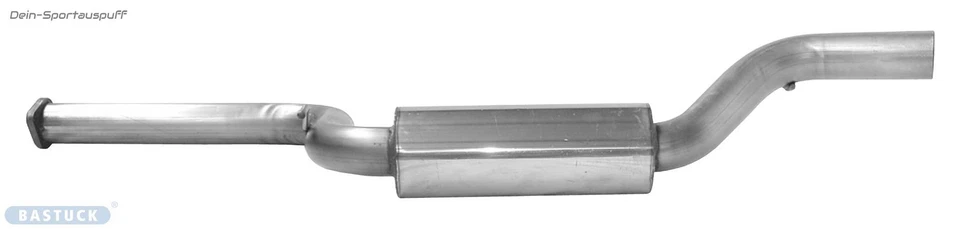 Bastuck duplex complete system from catalytic converter Volvo V50 5 cyl. incl turbo each 90mm rolled - Image 3 of 4