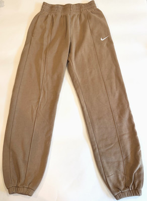 Nike Sportswear Essential Fleece Jogger Womens Active Pants Sz XS Archaeo Brown
