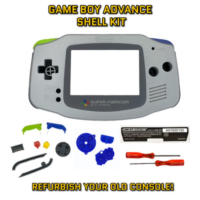 GBA Nintendo Game Boy Advance Replacement Housing Shell Screen SFC