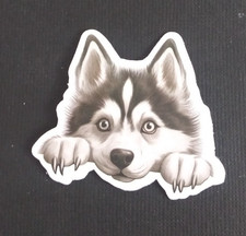 Cute Playful Puppy Dog Sticker 1.75" x 2" AU 
