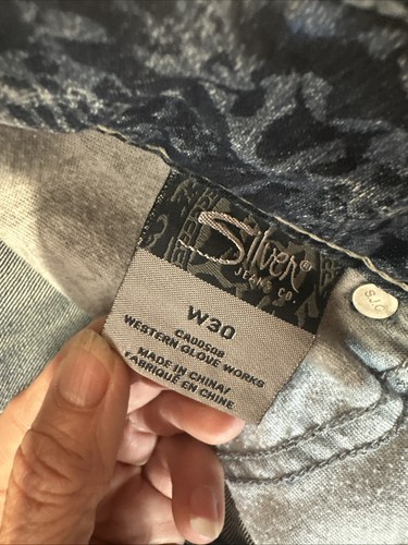 Silver Jeans Aiko Light Weight Jean Capri Pants W30, 21 Inseam - Picture 7 of 9