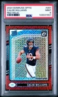 2024 Donruss Optic Rated Rookie Caleb Williams #201 Red Mojo Prizm Rc Mint PSA 9