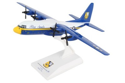 Skymarks SKR725 USMC C-130 Fat Albert Blue Angels Desk Top 1/150 Model Airplane