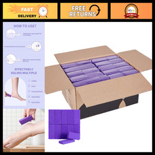 400 Pcs Pumice Stone Set for Feet - Callus Remover  Foot Scrubber, Purple