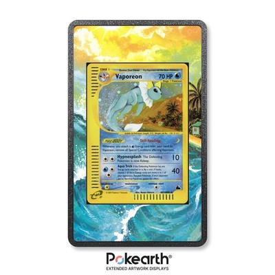 Vaporeon H31/H32 - Pokemon Karten Hülle mit erweitertem Artwork Case