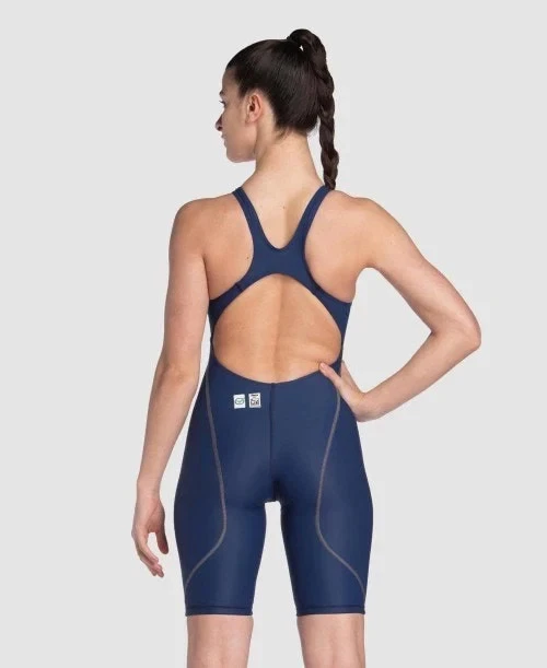 Traje de baño Arena Powerskin ST Next para mujer espalda abierta cuerpo completo pierna corta, talla 30 Foto 3 de 4