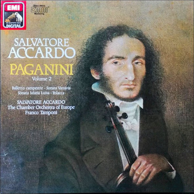 Paganini* Salvatore Accardo, The Chamber Orchestra O LP Vinyl Schallplatte 103