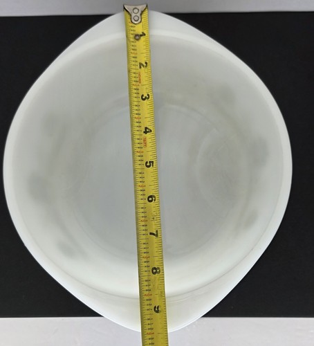 Vintage Glasbake Milk Glass Green Daisy Round Casserole Dish with Lid *READ* - Picture 5 of 24