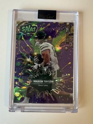 2025 Wild Card Splat Mason Taylor 1/1 RC Rookie