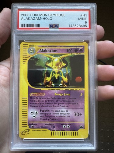 Alakazam graded PSA 9 for sale on eBay