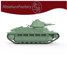 LaoYao 1:72 French R35 With FCM Turret Light Tank