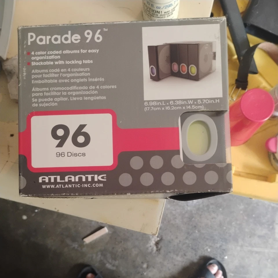 Atlantic Parade 96 CD/DVD/игры диск хранения новый - Изображение 2 из 4