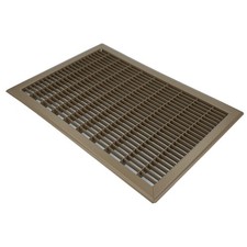 Heavy Duty 24x8 Floor Return Air Grille Vent Cover - Steel Duct Opening 8x24