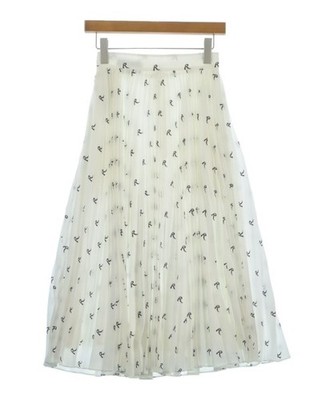 ROCHAS Long/Maxi Length Skirts White(Patterned) 38(Approx. S) 2200611648181