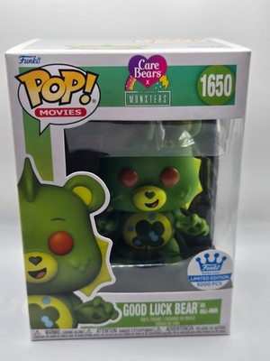 Funko Pop! Care Bears X Monsters #1650 Good Luck Bear as Gill-Man w/ protector
