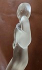 DESNA Czech Glass Shy Girl Satin Finish Woman Figurine 7 3/4" — photo 7