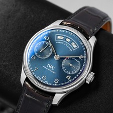 IWC Portugieser Blue Men's Watch - IW503502 3