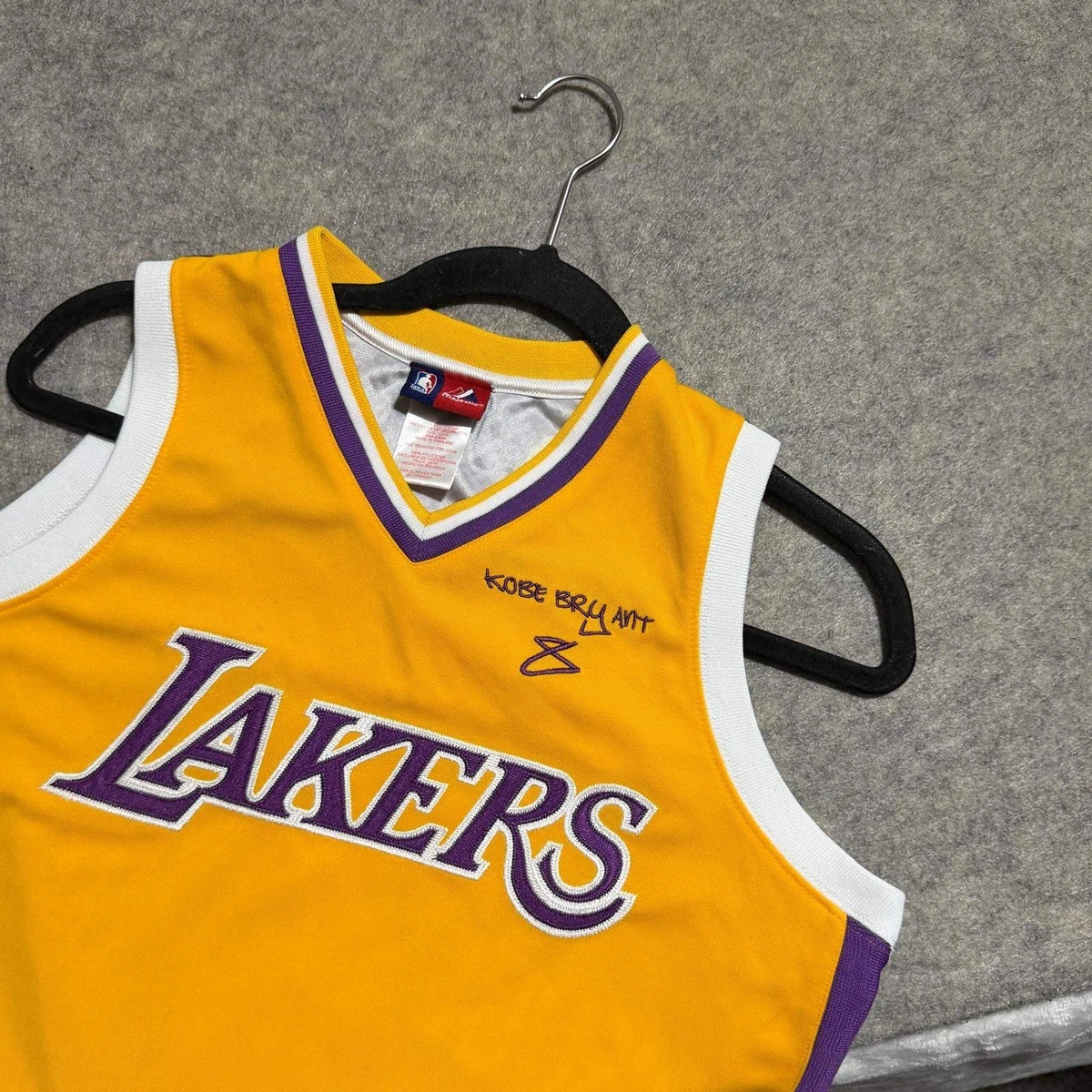 Majestic Yellow Kobe Bryant NBA Fan Apparel & Souvenirs for sale